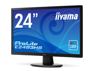 iiyama、ブルーライト低減&フリッカーフリー技術搭載の24型ワイド液晶