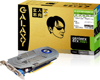 玄人志向、補助電源不要で1スロット厚のGeForce GTX 750 Tiカード