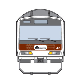 JR東日本、東京駅開業100周年で山手線ラッピングトレイン - 10/11運転開始