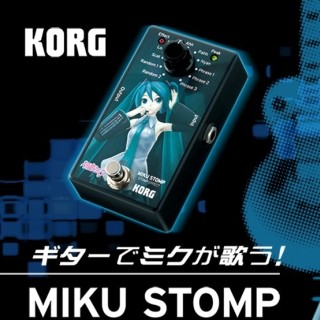 ギターのピッキングに合わせて初音ミクが歌うエフェクター「MIKU STOMP」