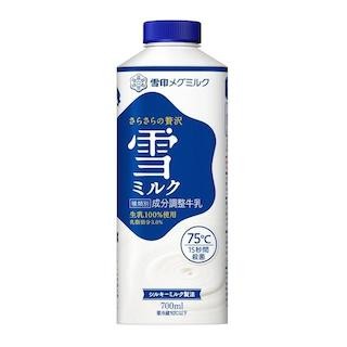 シルキーミルク製法で"さらさらの飲み口"を実現した「雪ミルク」を発売