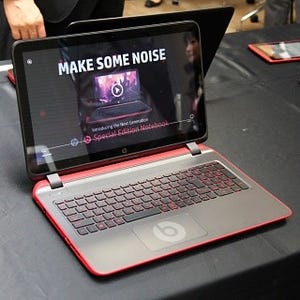 日本HP、サブウーファーで重低音サウンドを楽しむ15.6型「Beats」ノートPC