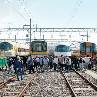 「きんてつ鉄道まつり2014」車庫2カ所で今年も開催、専用列車「楽」運行も