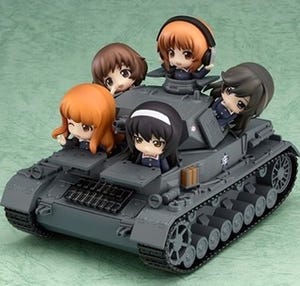 『ガルパン』IV号戦車D型が立体化!「ねんどろいどぷち」あんこうチーム搭乗可能