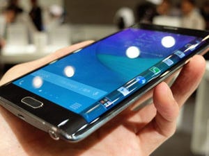 写真で見るドコモ2014-2015冬春モデル - 「GALAXY Note Edge」編