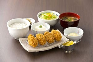 シーズン到来! やよい軒より「かきフライ定食」登場