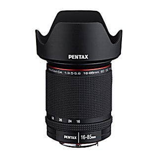 リコー、使いやすい焦点距離の「HD PENTAX-DA 16-85mmF3.5-5.6ED DC WR」