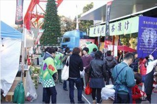 東京都港区で、おんせん県おおいた「地獄蒸し祭り」開催--寿司の無料配布も