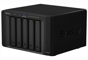 Synology、クアッドコアCPU搭載のオールインワンNASサーバに5ベイモデル