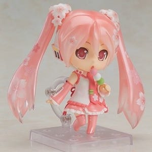 グッスマ国産フィギュア『ねんどろいど 桜ミク』大反響を受け二次受注開始!