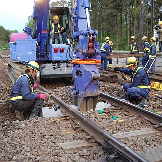 JR北海道、函館本線「砂原線」にて約2万7,000本の枕木入れ替え工事が完了に