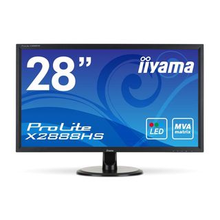 iiyama、MVAパネル採用の28型ワイド液晶 - 表面はハーフグレア仕上げ