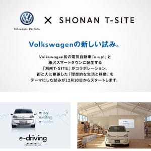 フォルクスワーゲン「e-mobility station@湘南 T-SITE」2カ月間限定で開設