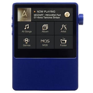 Astell&Kern、ハイレゾプレーヤー「AK100MKII」の限定サファイアブルー発売