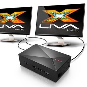 リンクス、Celeron N2808搭載のECS製ベアボーン「LIVA X」