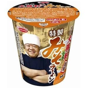 「大勝軒」創業当時の幻のメニュー「みそそば」を再現したカップ麺を発売