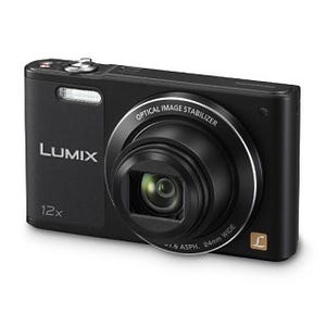 パナソニック、光学12倍ズームのオールラウンドコンデジ「LUMIX SZ10」