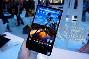 CES 2015 - RealSense対応のDell「Venue 8 7000」、何ができるのか実機で確認してみる