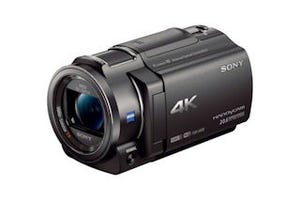 ソニー、従来モデル比30%小型化の4K記録対応ハンディカム「AXP35」「AX30」