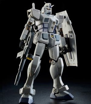 ガンプラ『RG G-3ガンダム』出撃、全12カ所のMCパーツ＆色調が異なる成形色