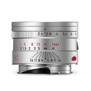 「ライカ ズミルックスM f1.4/35mm ASPH.」シルバーモデルの発売日決定