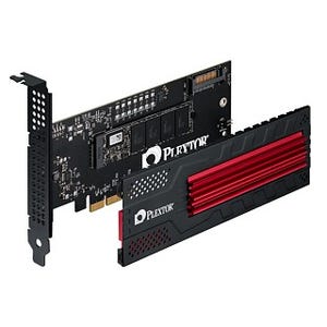 プレクスター、OSブート可能なPCIe 2.0 x2対応SSD「M6e Black Edition」