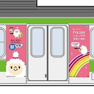 「JR東日本アプリ」が100万ダウンロードを突破! 記念ラッピング電車も運行