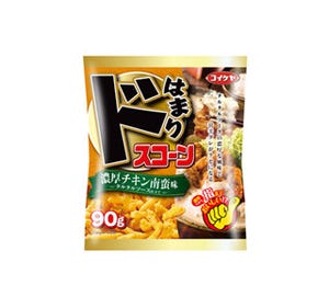 湖池屋、ドはまりスコーンから「濃厚チキン南蛮味」を発売