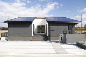 兵庫県神戸市に、平屋建ての「ユトリエ(ゆとり家)」モデルハウス公開