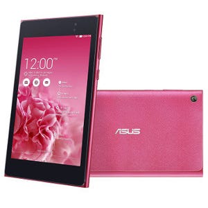 ASUS、薄型軽量7型タブ「ASUS MeMO Pad 7」に新色の「ホットピンク」追加