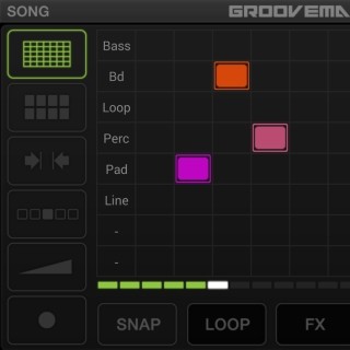 Android版ループ・ベースのリミックス・アプリ「GrooveMaker 2」をリリース