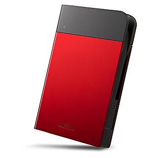 バッファロー、交通系ICカードをロックキーに使える米MIL規格の堅牢HDD