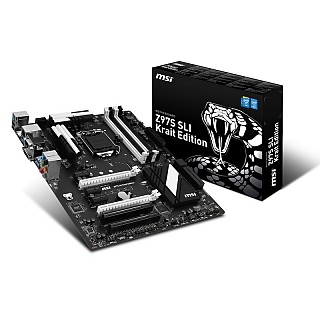 MSI、白と黒だけを使った遊び心のモノトーン配色Z97マザーボード