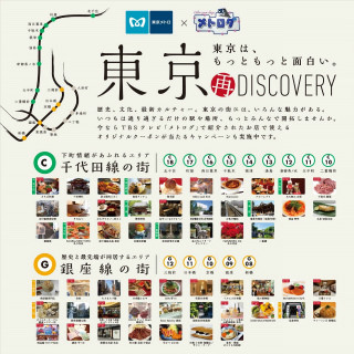 東京メトロ「東京 再 DISCOVERY キャンペーン」沿線で使える金券が当たる!