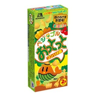 野菜の甘みを生かした「ベジタブルおっとっと＜コンソメ味＞」が発売