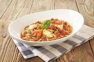 プロントから、1皿でレタス2.5個分の食物繊維入り生パスタが新登場