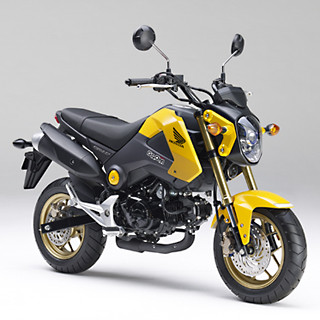 ホンダ、125ccスポーツモデル「グロム」のカラーリングを変更して発売