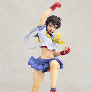 よーし、いくぞ!「STREET FIGHTER 美少女」で春日野さくらがフィギュア化