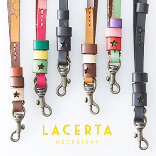 “オジャガデザイン”からネックストラップの新アイテム「LACERTA」が登場