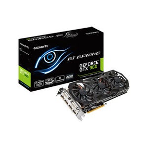 GIGABYTE、ゲーミングモデルなどOC仕様のGeForce GTX 960搭載カード2モデル