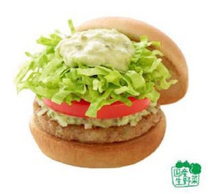 モスバーガー、肉不使用の「ソイパティ」入り「ソイ野菜バーガー」2種発売