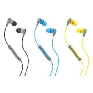 Skullcandy、汗をかくほど耳にフィットするスポーツ向けイヤホン