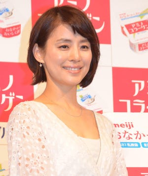 石田ゆり子、CMでチャーミングな妻を熱演! ビビる大木からラブコールも