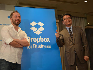 Dropboxがソフトバンク C&Sほか国内13社と業務提携、日本企業への導入を推進 - 「5年で100万ユーザー獲得」目指す