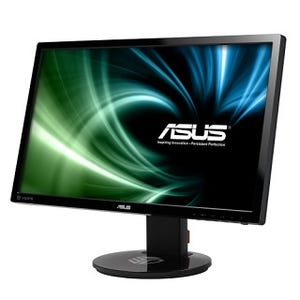 ASUS、リフレッシュレート144Hz対応のゲーム向け24型ワイド液晶