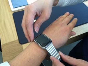 Apple Storeがいつもと違う! Apple Watch試着体験レポ