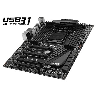 MSI、USB 3.1 Type-Cポート×2基を備えたIntel X99搭載ATXマザーボード