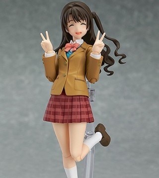 『アイドルマスター シンデレラガールズ』島村卯月が制服姿でfigmaに登場