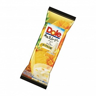 ロッテ、「Dole 果肉スムージー パイン&マンゴー」など2商品発売