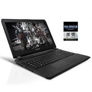 iiyama PC、FF XIV推奨のGeForce GTX 970M搭載15.6型ノートPC